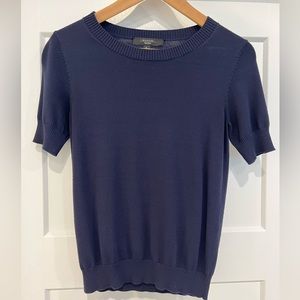 Weekend MaxMara Navy knit sweater